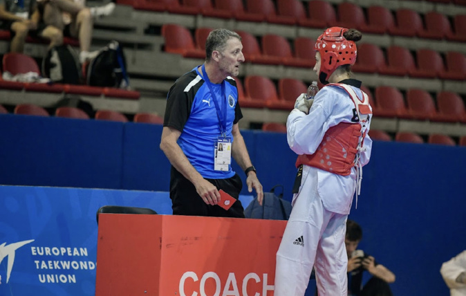 Olivier Santarelli et Francesca-Maria Franceschi à Zagreb. Olivier Santarelli et Francesca-Maria Franceschi à Zagreb.