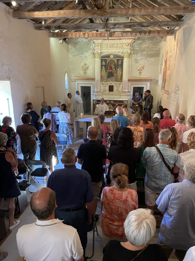 L''église de Castellu Brandu. L''église de Castellu Brandu.