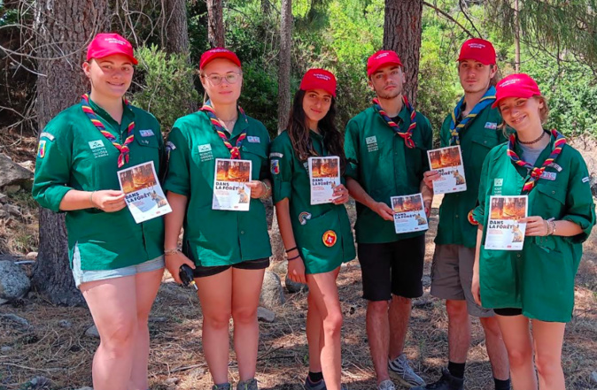 Six Scouts des Hauts-de-France en Balagne pour prévenir les incendies de forêts Six Scouts des Hauts-de-France en Balagne pour prévenir les incendies de forêts