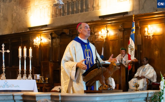 EN IMAGES - A Ajaccio, Mgr Bustillo a célébré la messe de l'Assomption devant des centaines de fidèles EN IMAGES - A Ajaccio, Mgr Bustillo a célébré la messe de l'Assomption devant des centaines de fidèles