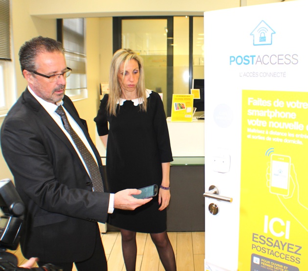 Bastia : La Poste propose une solution connectée pour accéder à son domicile 