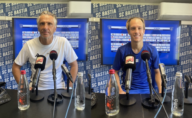 Régis Brouard et Tom Ducrocq s'attendent à un gros match samedi soir à Amiens. Régis Brouard et Tom Ducrocq s'attendent à un gros match samedi soir à Amiens.