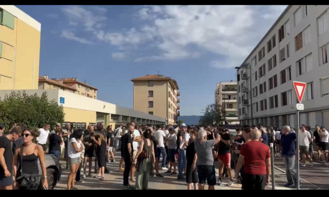 Agents municipaux menacés de mort à Ajaccio : plusieurs centaines de personnes se mobilisent aux Cannes 