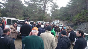 Vezzani et U Petrosu : Mouvement de grogne sur la route départementale 343 Vezzani et U Petrosu : Mouvement de grogne sur la route départementale 343