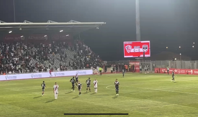 ACA-Bordeaux : match arrêté dès la 11e minute ACA-Bordeaux : match arrêté dès la 11e minute
