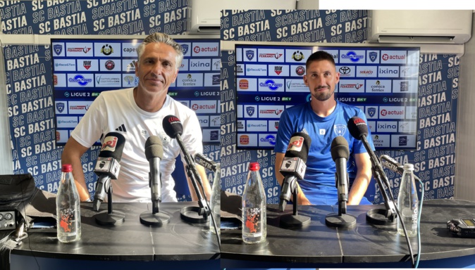 Regis Brouard et Julien Maggiotti : "repartir de l'avant" Regis Brouard et Julien Maggiotti : "repartir de l'avant"