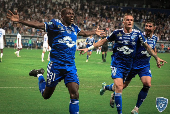 Facinet Conte, héros de la soirée à Furiani (@SCBastia) Facinet Conte, héros de la soirée à Furiani (@SCBastia)