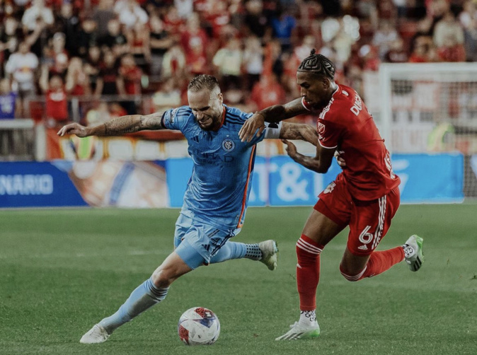 Maxime Chanot (New York City FC) va rejoindre l'AC Ajaccio (Credit photo Instagram) Maxime Chanot (New York City FC) va rejoindre l'AC Ajaccio (Credit photo Instagram)