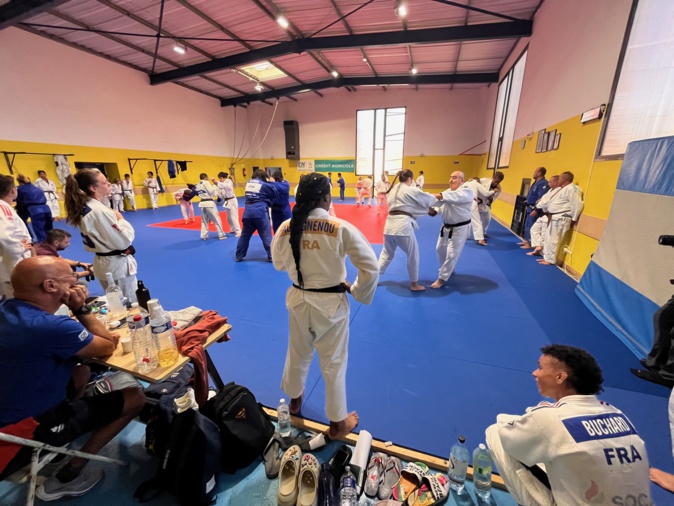 L'équipe de France féminine de Judo et ses stars sont en stage à Ajaccio L'équipe de France féminine de Judo et ses stars sont en stage à Ajaccio