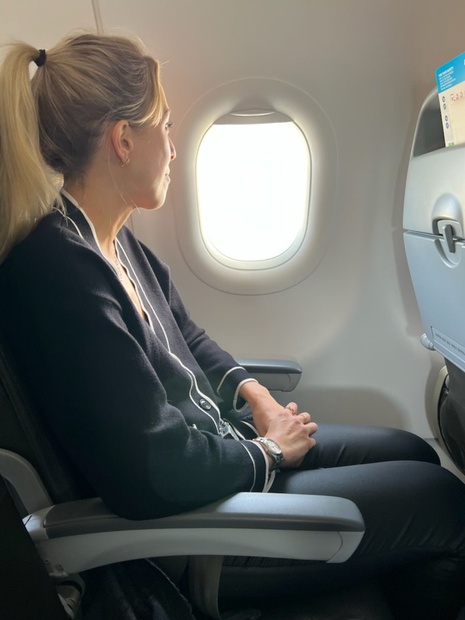 Alice Ferail a réussi à reprendre l'avion sereinement après son stage avec Fofly. Alice Ferail a réussi à reprendre l'avion sereinement après son stage avec Fofly.