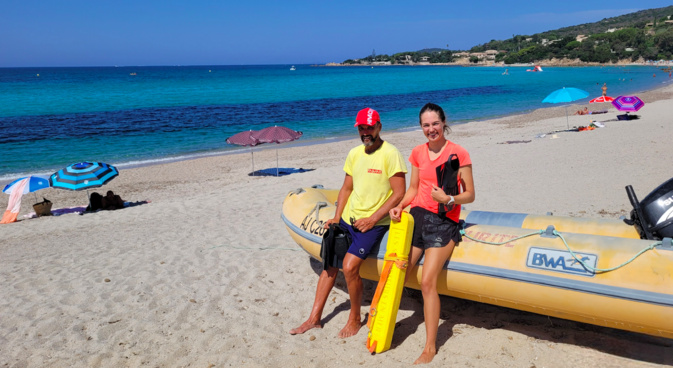 Sur la rive Sud d'Ajaccio, rencontre avec les anges gardiens des plages Sur la rive Sud d'Ajaccio, rencontre avec les anges gardiens des plages