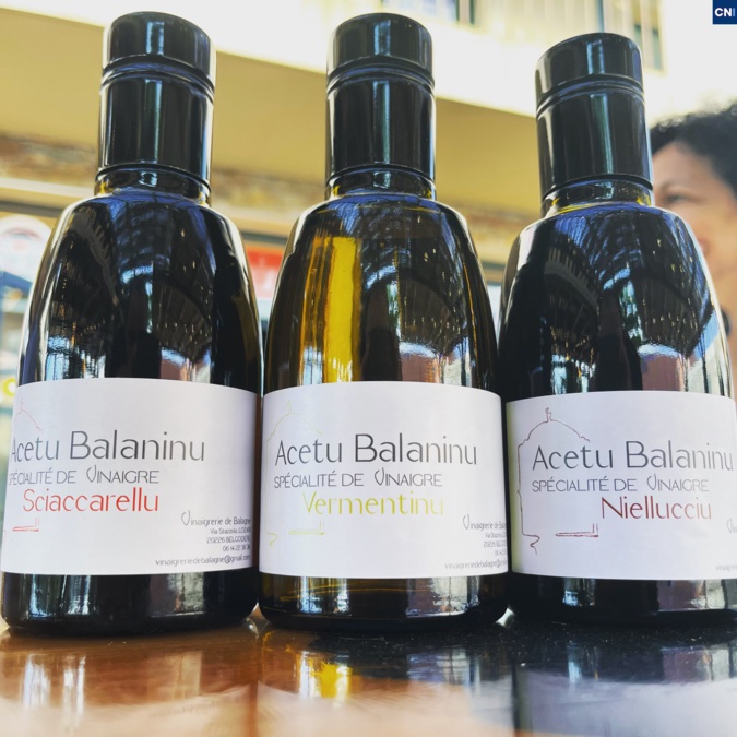 Acetu Balaninu, un vinaigre corse aux senteurs de nos vignes Acetu Balaninu, un vinaigre corse aux senteurs de nos vignes