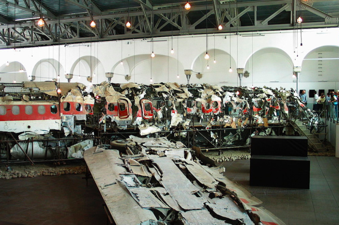 Le musée pour la mémoire d'Ustica, ouvert le 27 juin 2007 à Bologne. Une installation de Christian Boltanski y est présentée.