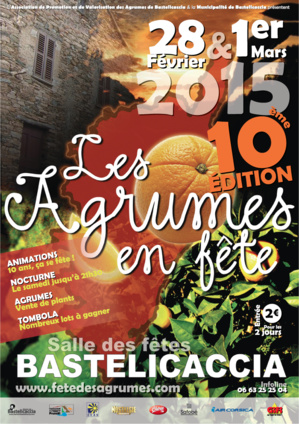 Fête des agrumes de Bastelicaccia : Une dixième édition attendue Fête des agrumes de Bastelicaccia : Une dixième édition attendue