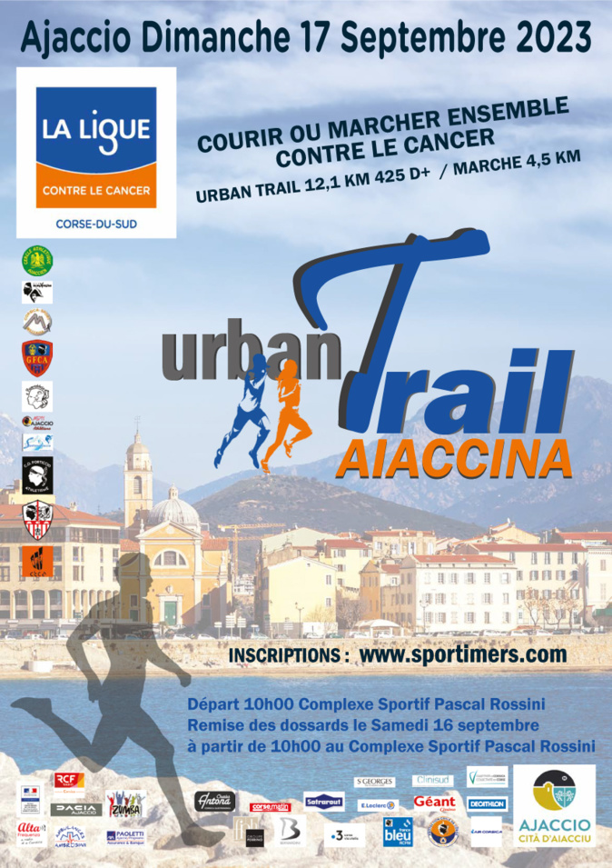 Urban Trail Aiaccina : Près de 400 coureurs attendus pour aider la lutte contre le cancer