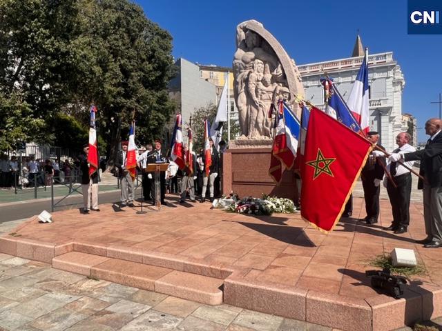 Photo illustration de la ceremonie de ce samedi 9 septembre à Bastia
