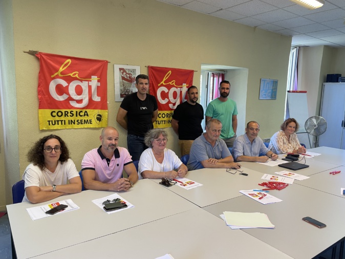 Toutes les sections de la CGT de Haute-Corse prêtent à l'action. Toutes les sections de la CGT de Haute-Corse prêtent à l'action.