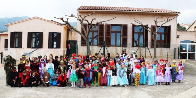 Biguglia : Carnaval réussi à l'école de Campo Vallone