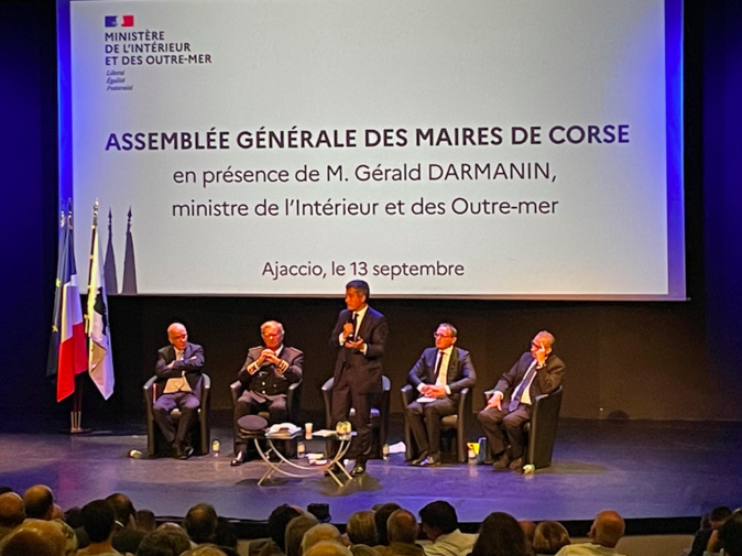 Visite de Gérald Darmanin en Corse : les réactions des maires Visite de Gérald Darmanin en Corse : les réactions des maires