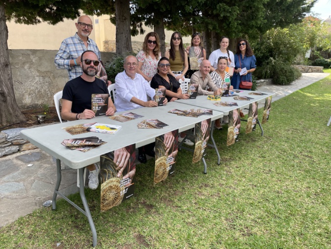 Le pôle patrimoine et les intervenants ont présenté les JEP à Bastia Le pôle patrimoine et les intervenants ont présenté les JEP à Bastia