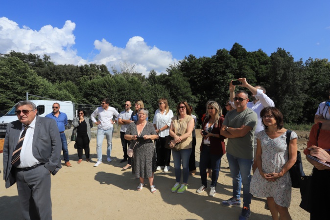 Corte : La première pierre de la résidence pour seniors Autonomie a été posée Corte : La première pierre de la résidence pour seniors Autonomie a été posée
