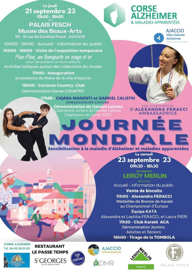 Alzheimer : Tous mobilisés pour soutenir les 7 500 malades de Corse Alzheimer : Tous mobilisés pour soutenir les 7 500 malades de Corse