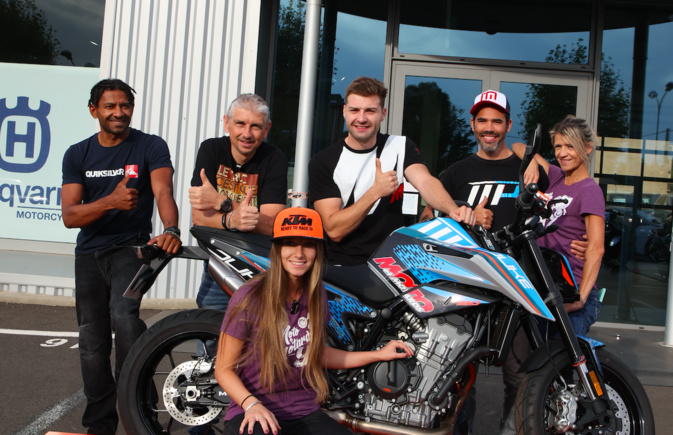 Les journalistes motards Les journalistes motards