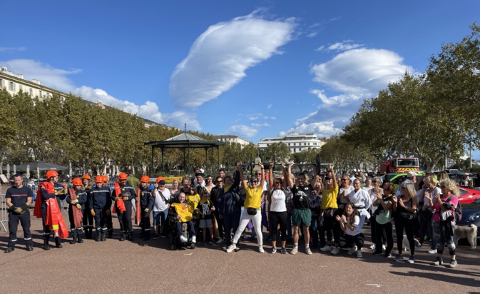 VIDÉO - Téléthon : une belle journée journée d'animation à Bastia VIDÉO - Téléthon : une belle journée journée d'animation à Bastia