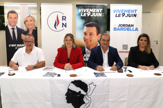 Patrick Ciccoli, Nathaly Antona, François Filoni, Dominique Casta Patrick Ciccoli, Nathaly Antona, François Filoni, Dominique Casta