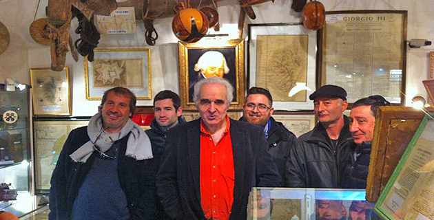 Une délégation de l’association Cuscenza Paolista  invitée au Petit Musée de Corbara .