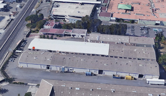 La Macotab de Furiani (Capture d'écran Google earth) La Macotab de Furiani (Capture d'écran Google earth)