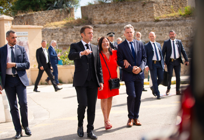 Emmanuelle Macron, la nièce de Danielle Casanova et Fabien Roussel. Photo Paule Santoni Emmanuelle Macron, la nièce de Danielle Casanova et Fabien Roussel. Photo Paule Santoni
