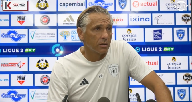 Régis Brouard (SC Bastia) : «il faut surmonter ce moment difficile. Il n’y a rien de catastrophique » Régis Brouard (SC Bastia) : «il faut surmonter ce moment difficile. Il n’y a rien de catastrophique »