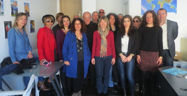 Les guides de montagne et les guides conférenciers, mobilisés pour défendre leurs professions.