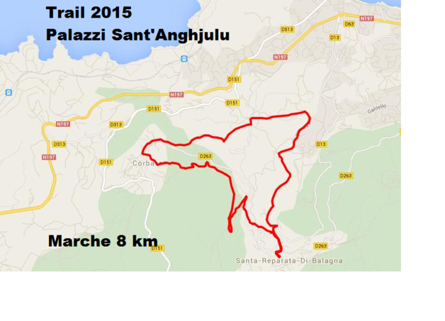 Santa-Reparata di Balagna : Dimanche, le 4e trail de Palazzi-Sant'Anghjulu