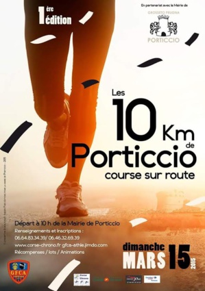 Le GFCA-Athlétisme organise la 1ère édition des "10 km de Porticcio" Le GFCA-Athlétisme organise la 1ère édition des "10 km de Porticcio"