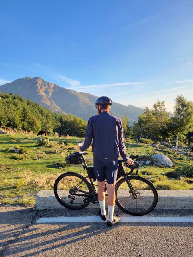 ​Thibaut Clément bat le record de Corse en vélo de la GT20
