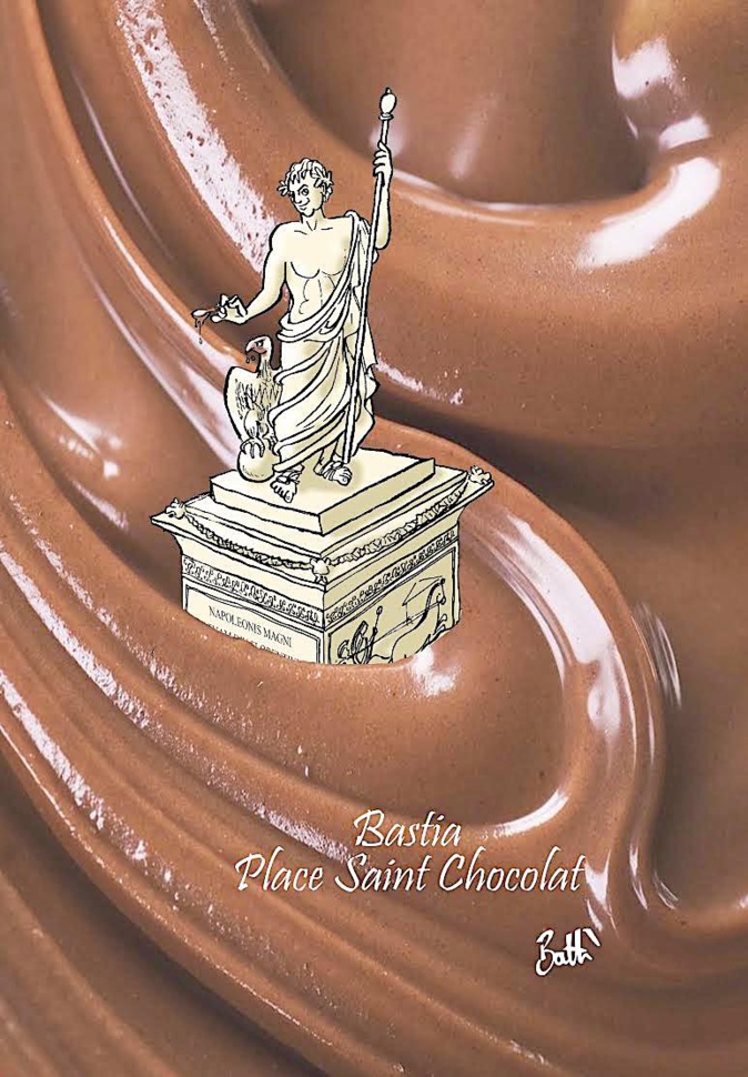 L'actualité corse vue par Battì : un tsunami de chocolat L'actualité corse vue par Battì : un tsunami de chocolat