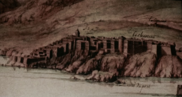 Croquis de la citadelle, en 1679 Croquis de la citadelle, en 1679