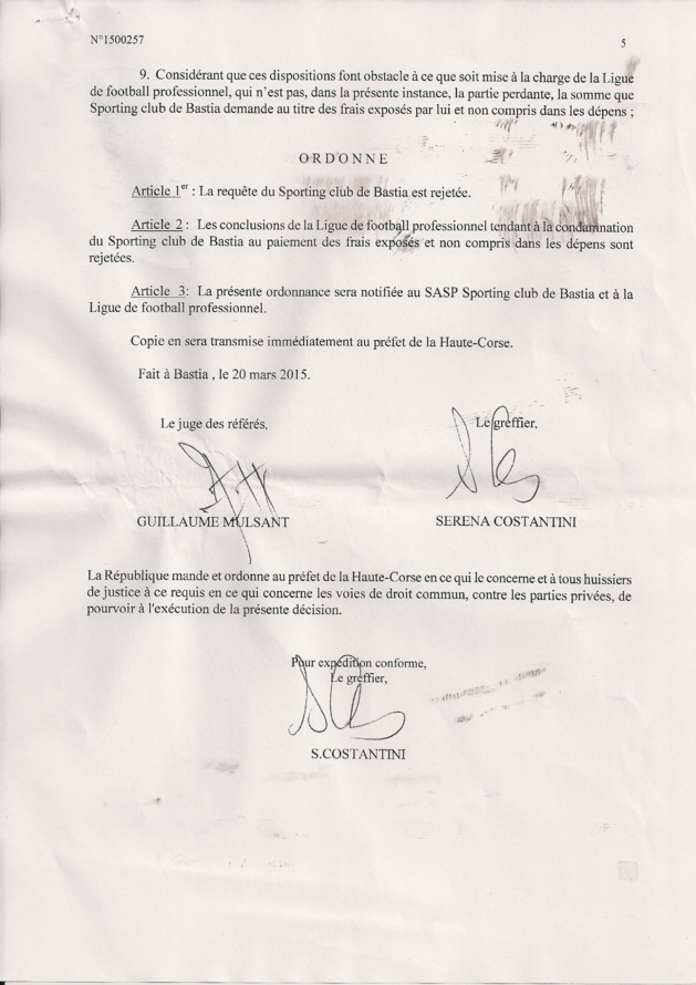 Sporting-Guingamp se jouera à Istres : Le référé-suspension du club rejeté Sporting-Guingamp se jouera à Istres : Le référé-suspension du club rejeté