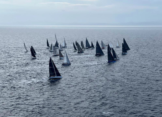Le départ du tour de Corse Le départ du tour de Corse