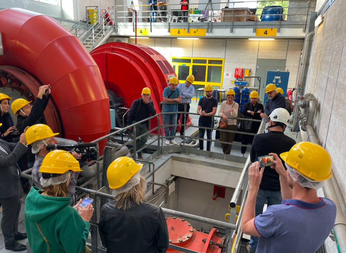 Opération de sensibilisation à la sûreté hydraulique à l’usine EDF du pont de la Vanna