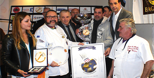 Yvan Peron de la Boulangerie "les Portes de la Balagne" à Pietralba a enlevé la palme 2014