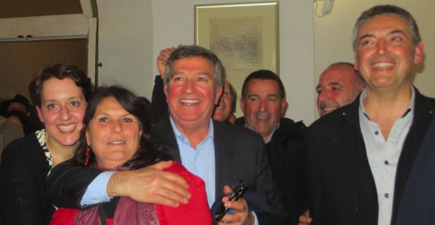 Le binôme de la majorité municipale, Jean-Louis Milani-Anne Avenoso, élu à Bastia.