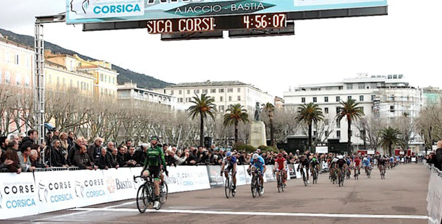 Classica Corsica première : La belle arrivée à Bastia