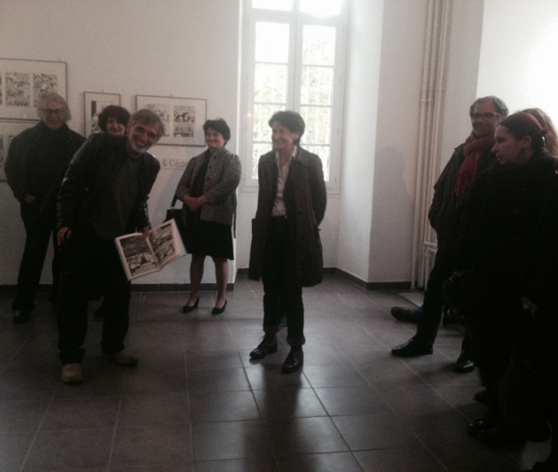 Edmond Baudoin au lycée Jean Nicoli de Bastia Edmond Baudoin au lycée Jean Nicoli de Bastia