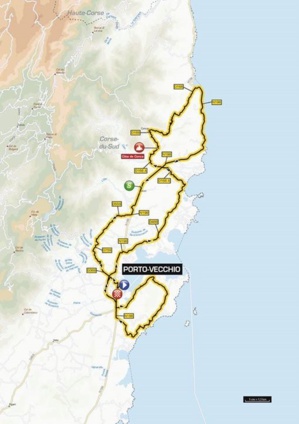 Première Étape du critérium international Première Étape du critérium international