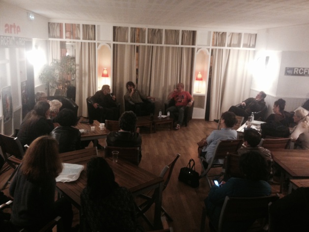 Edmond Baudoin et Troubs au centre culturel