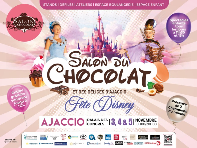 Gagnez des places pour le Salon du chocolat d'Ajaccio avec CNI