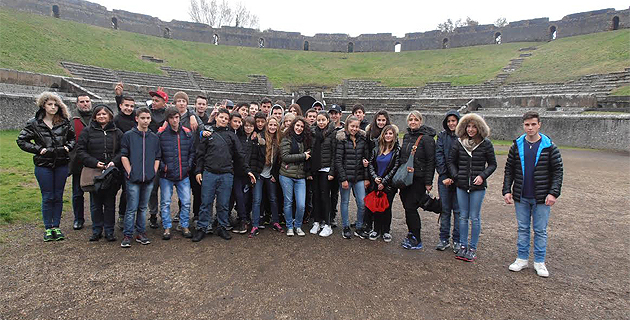 L'Ile-Rousse : Les élèves du collège Pascal-Paoli en voyage en Campanie